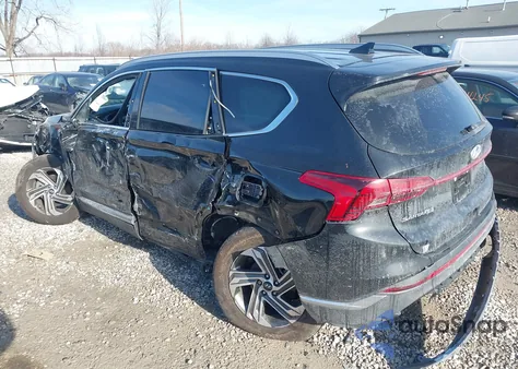 2022 Hyundai Santa Fe Sel из США, поврежденный, VIN 5NMS2DAJ8NH467692